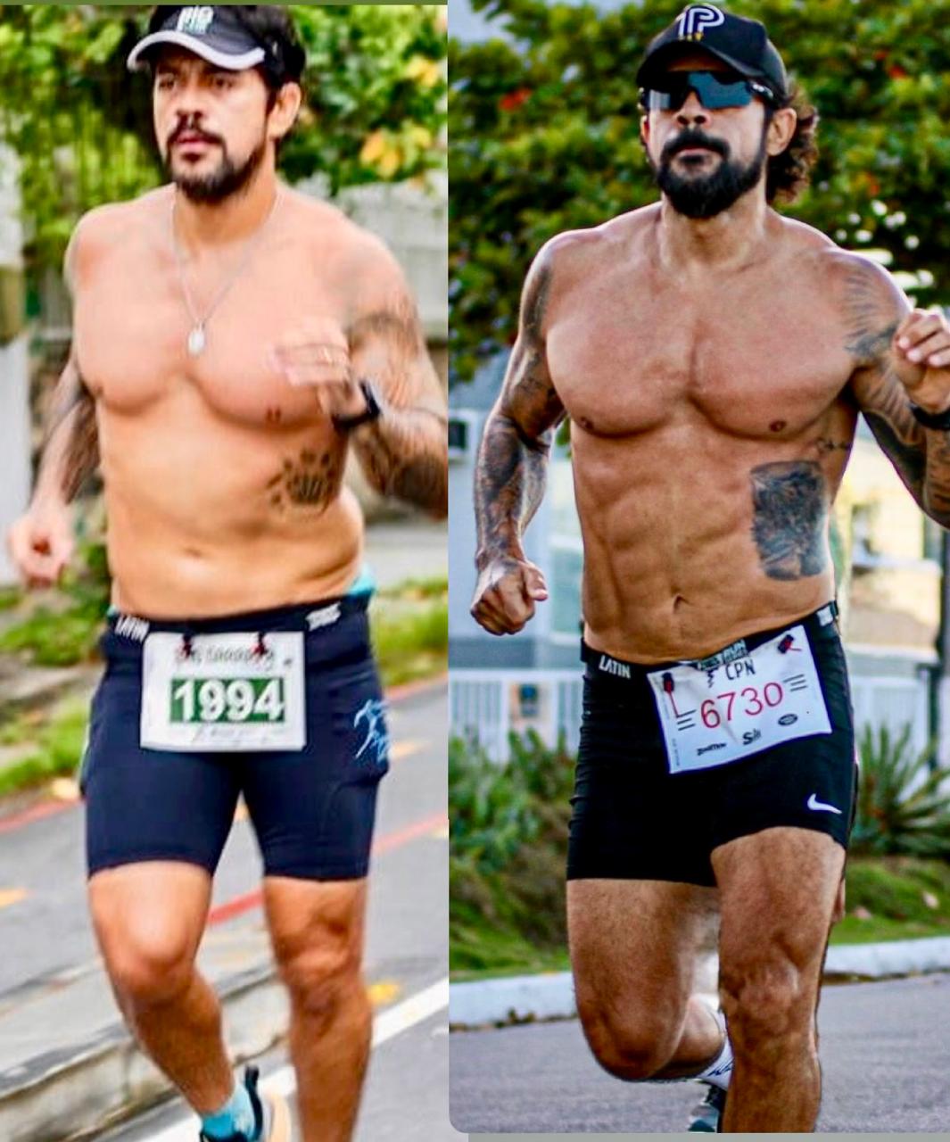 Aluna antes e depois do Método B.E.T